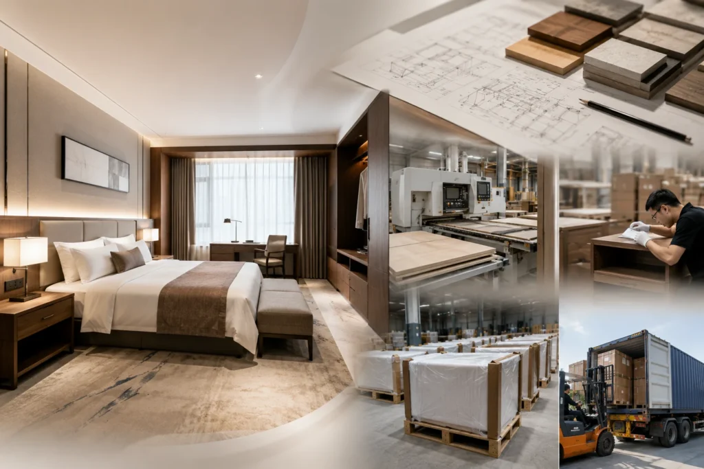 hotel furniture procurement guide from design and production to delivery