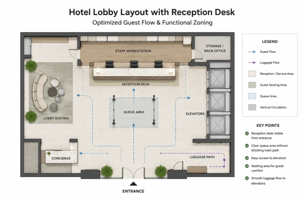 Vip Receptio Layout Hotel Reception Desk Design Guide for Lobbies