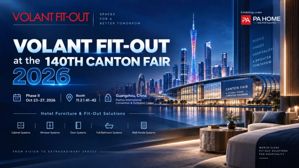 VOLANT FIT-OUT at the 140th Canton Fair 2026 in Guangzhou
